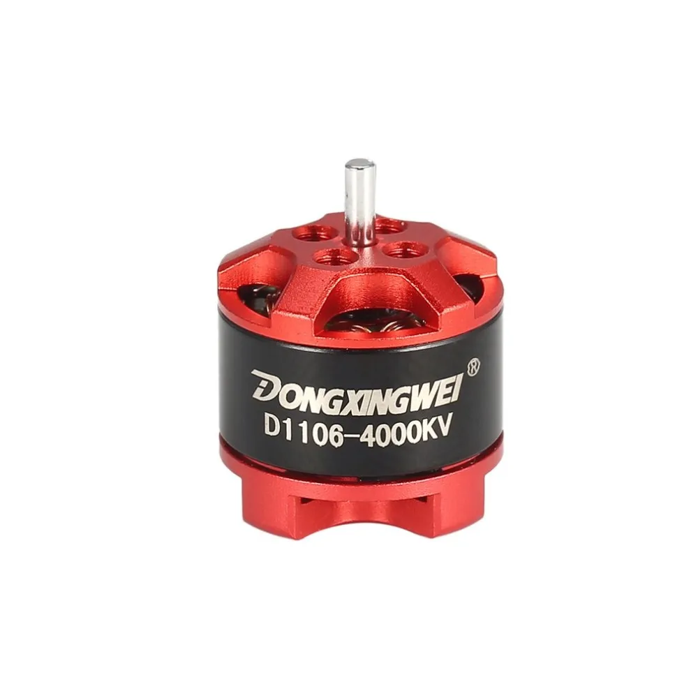 4Pcs D1106 4000KV 1-3S Mini 1.5mm Brushless Motor for 90mm Micro RC Racing Drone Multicopter Quadcopter Aircraft UVA