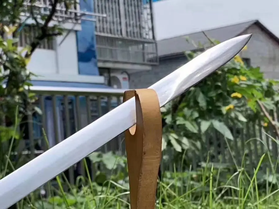 Hand-made Chinese Wushu Sword Sharp HRC60 High Manganese Steel Kung Fu Dao Saber Full Tang