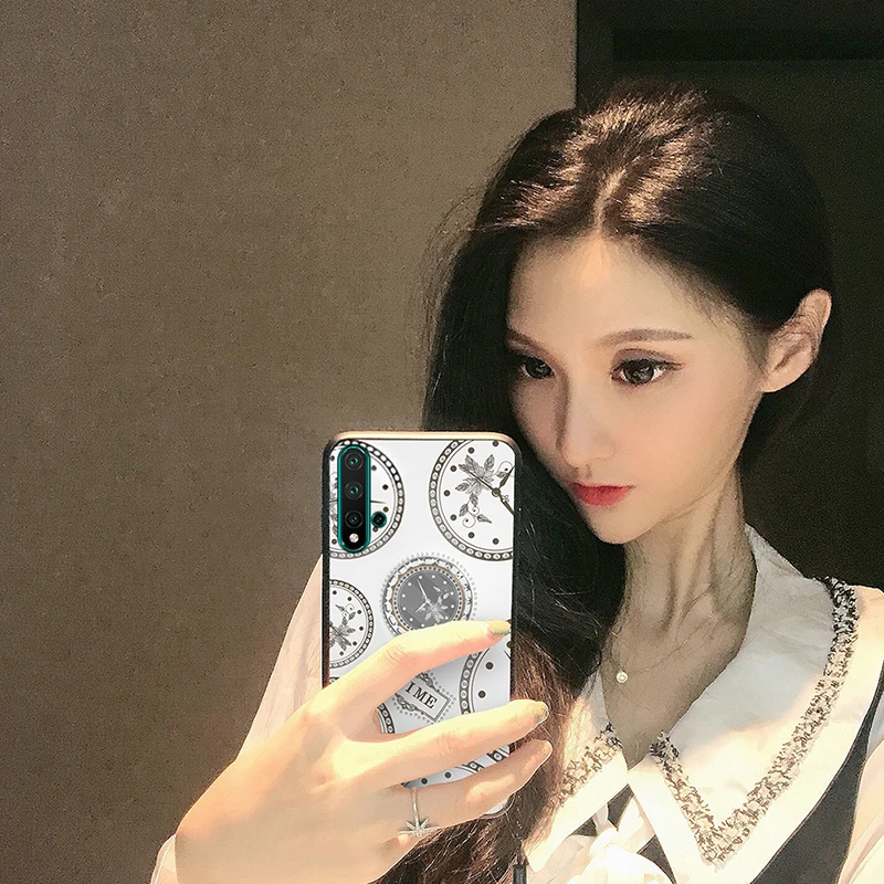 Блестящий силиконовый чехол для телефона huawei honor 20 pro 20s 20i honor 20 honor 20pro роскошный ремешок с кольцом-держателем