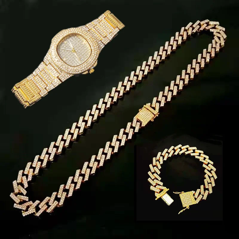 Women Hip Hop Miami Cuban Chain 