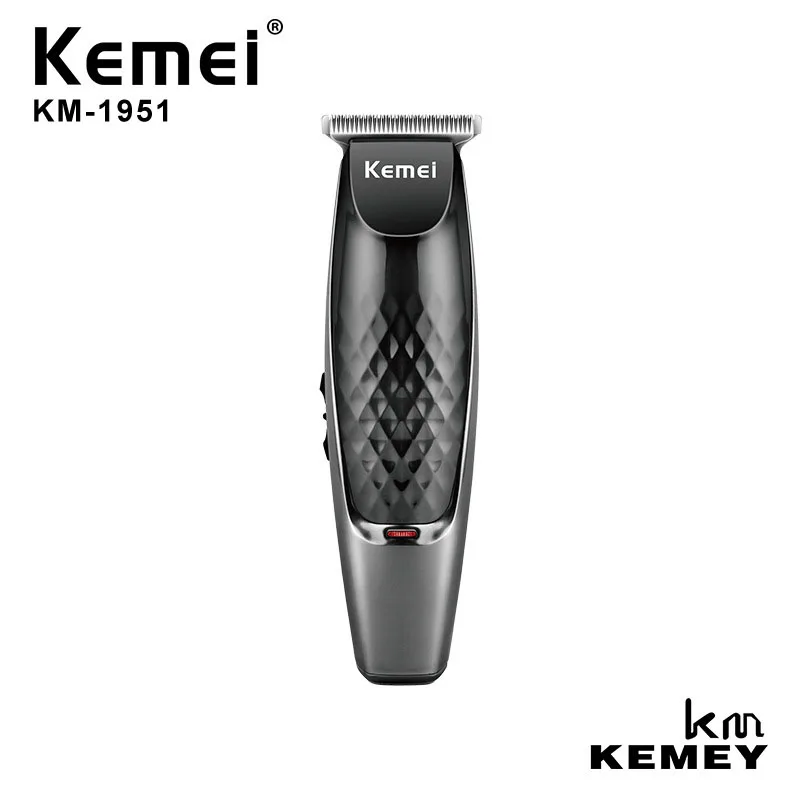 Триммер для волос Kemei Беспроводная портативная электрическая машинка стрижки с