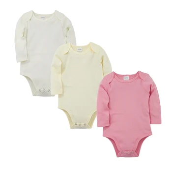 

Baby Girl Bodysuits Long Sleeve Baby Bodysuit for Newborn 100% Cotton Body Boy Twins Clothes Baby Onesie 24 Months Girls Clothes