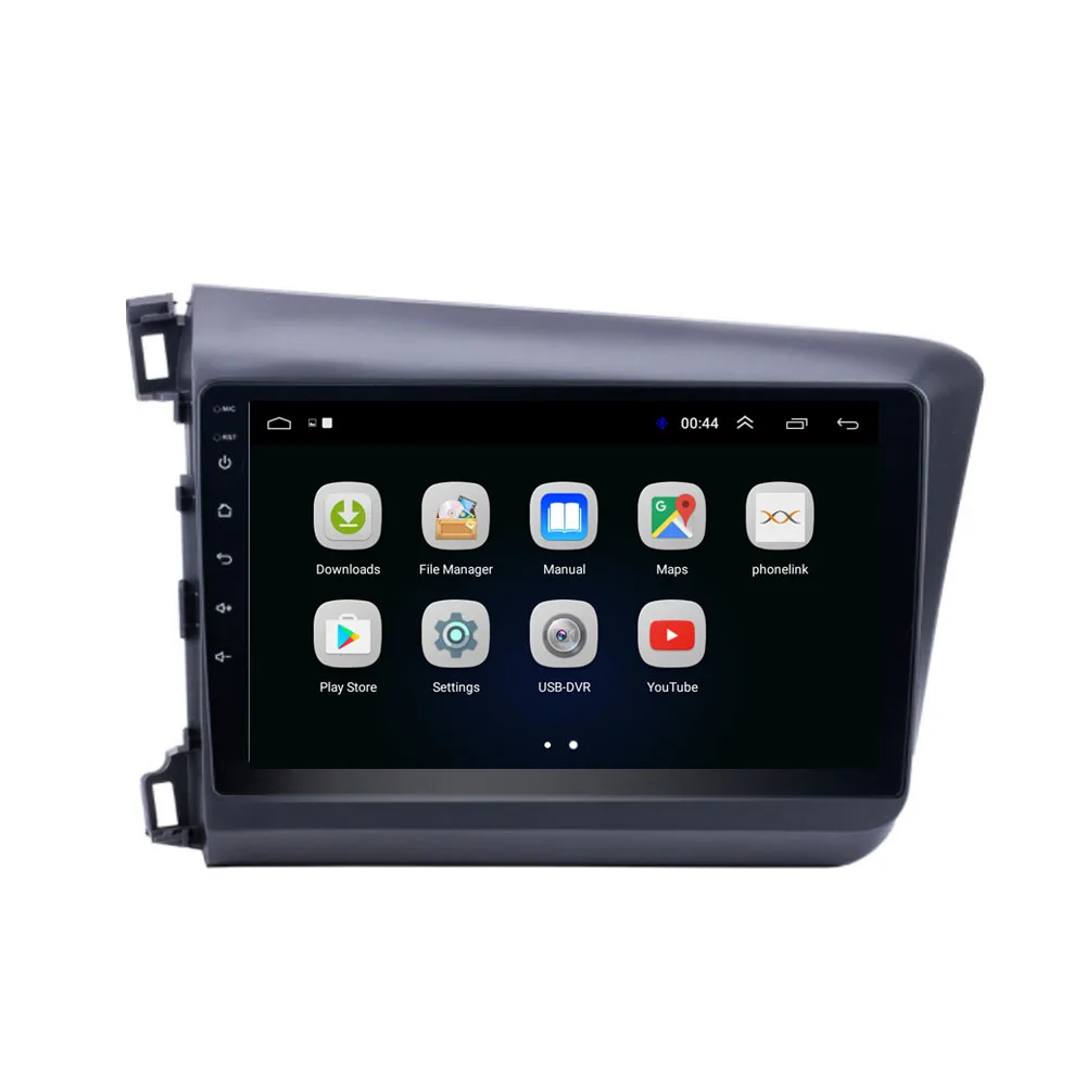 Мультимедийный проигрыватель для HONDA CIVIC 2012 2013 2014 2015 Android 10 1 4G LTE DVD плеер навигация