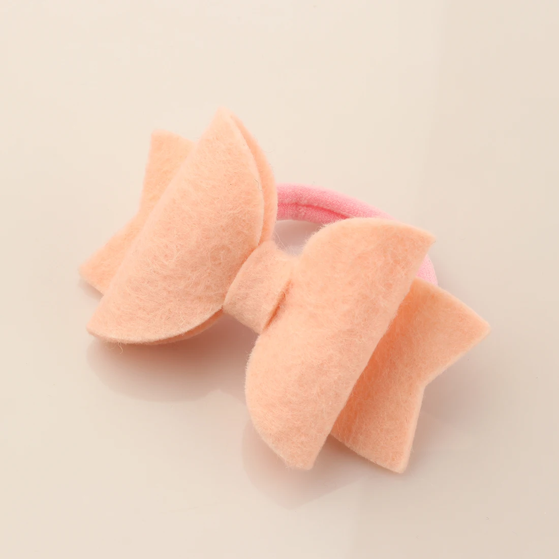 non-woven-15 1 шт., галстук для волос для девочек, детские бантики для волос, резинки, 3 дюйма, бант, блестящие банты для волос, нетканые, для детей, с конским хвостом, весенняя одежда для головы - Цвет: non-woven-15