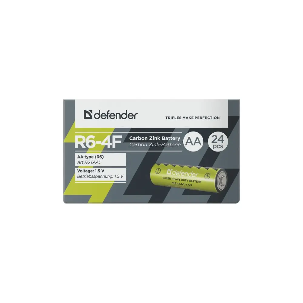Батарейка R6-4F AA, в пленке 4 шт