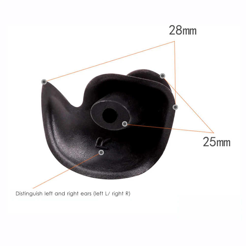 1 пара водонепроницаемые профессиональные силиконовые заглушки для плавания