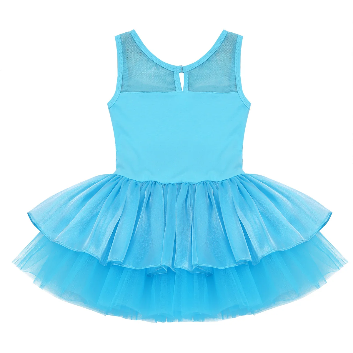 Детские блестящие танцевальные балетные пачки для девочек гимнастические