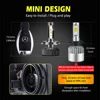 Infitary ZES 1860 Chips Led Car Headlights Bulbs H4 H7 H1 H3 H11 9005 9006 3000K 4500K 6500K Waterproof External Power Auto Lamp ► Photo 2/6