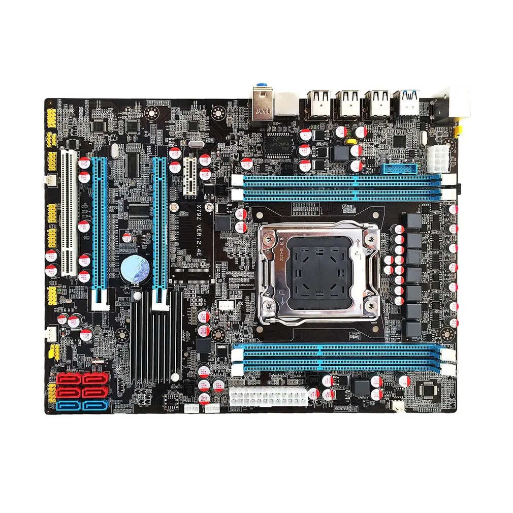 

Intel X79 Motherboard CPU RAM LGA2011 REG ECC C2 Memory32G DDR3 4 Channels Support E5-2670 I7 Six And Eight Core CPU