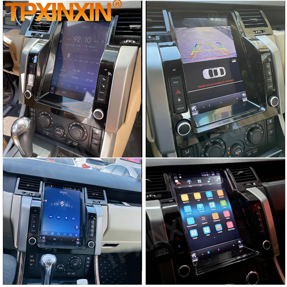 Автомобильный стереоприемник 2 Din на Android 11 128 ГБ для Land Rover Range Sport 2005 2006 2007 2008 2009 GPS