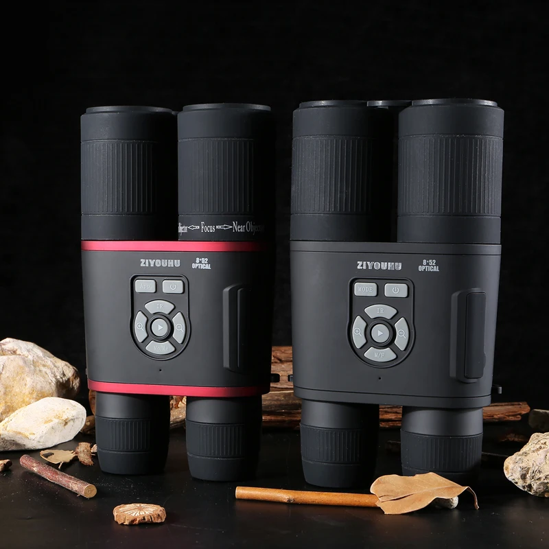 

650F High Definition Dual-barrel Infrared Night Vision Photo and Video Video Day and Night Available Binocular Night Telescope
