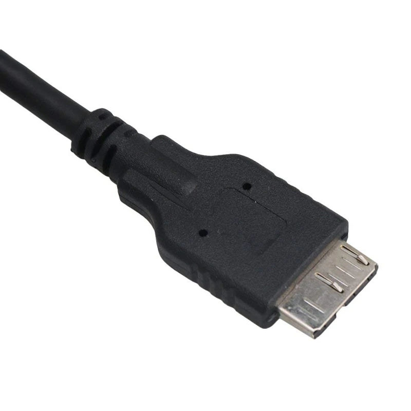 Кабель type-C USB 3,1-Micro-USB(USB C-Micro-USB 3/Micro-USB 3,0-USB-C) черного цвета 3,3 футов