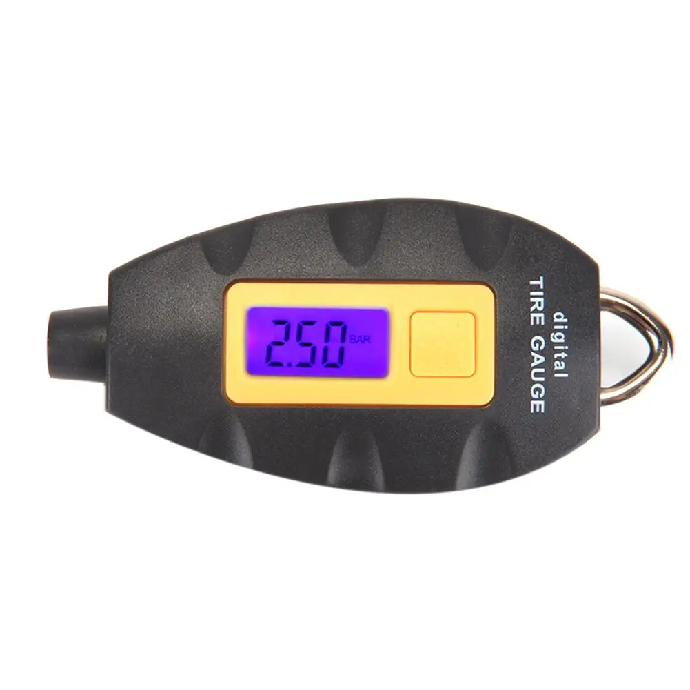 3V 180mAH брелок для ключей, Мини манометр для шин, цифровой ЖК-дисплей, портативный манометр для шин, измерительный инструмент