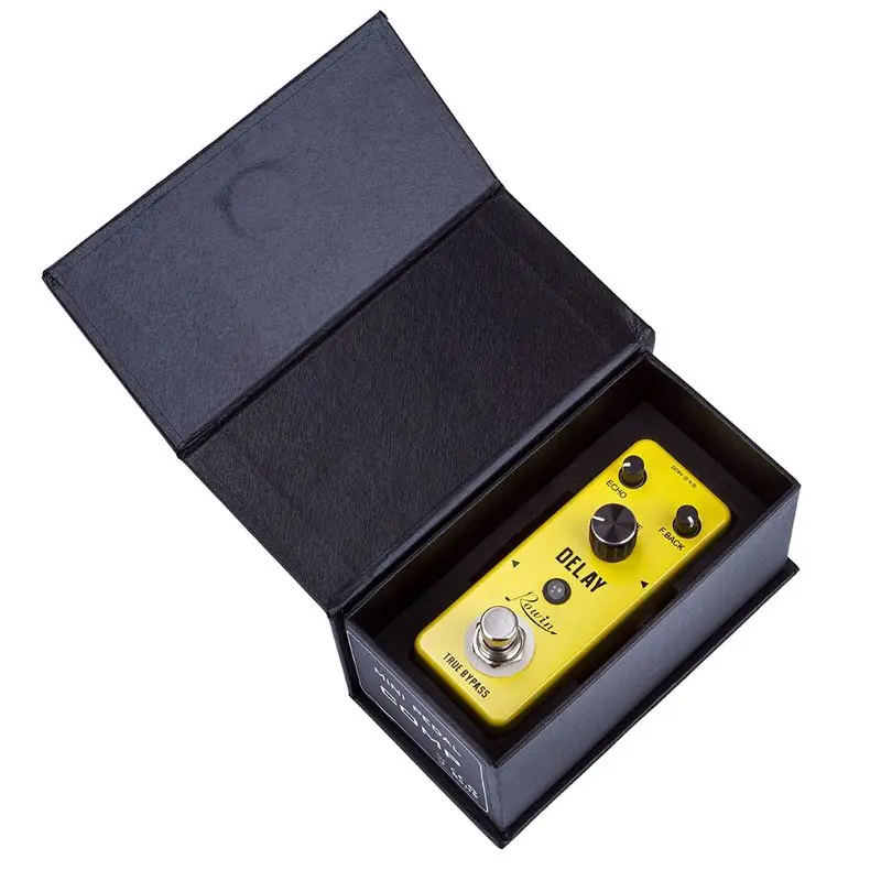 ROWIN LEF-314 гитарные эффекты Классическая задержка аналоговые Гитарные эффекты педаль истинный обход дизайн гитара чистый аналоговый эффект задержки