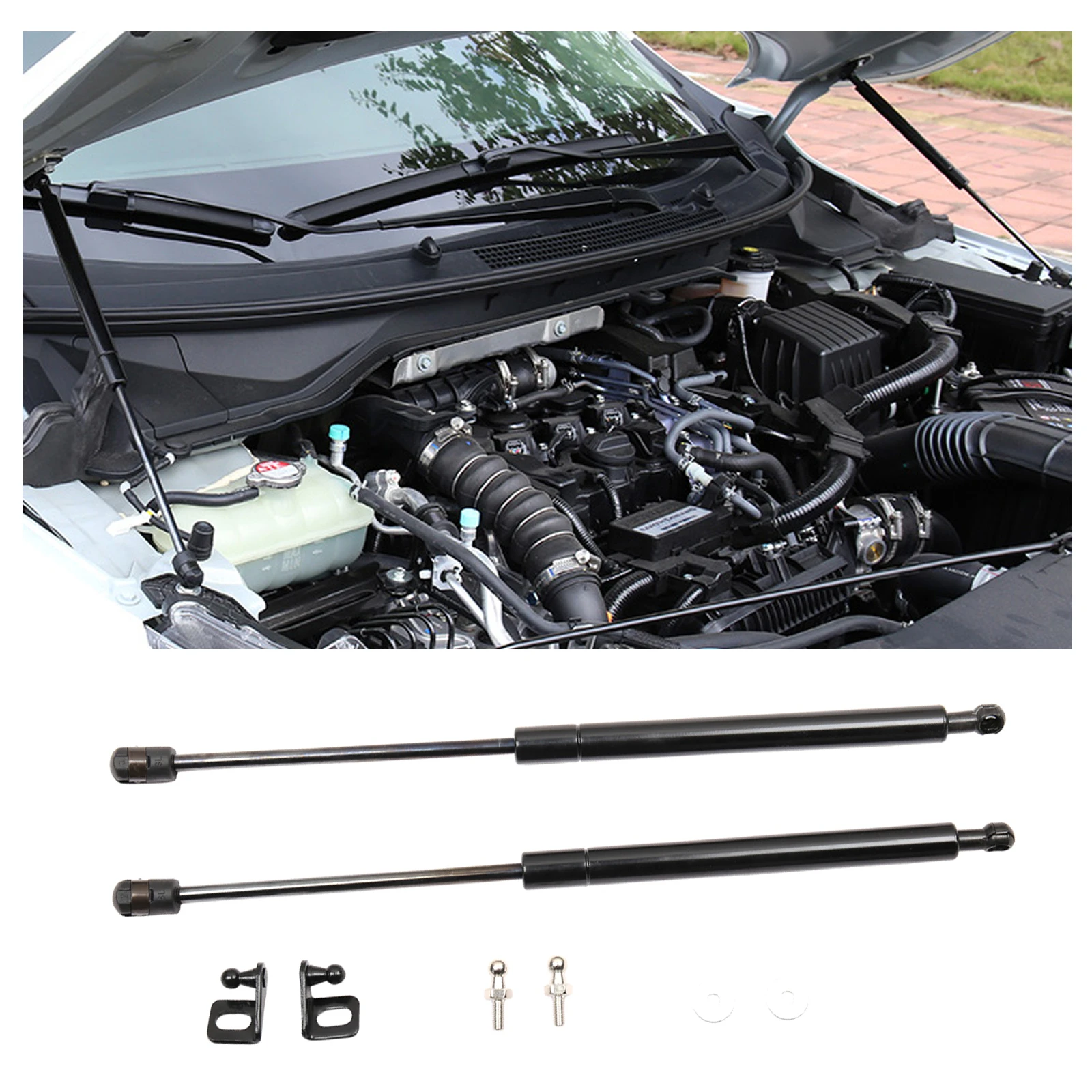 Lfotpp Gas Spring Support Bar For Kona 2018+/kona Elektro Ev