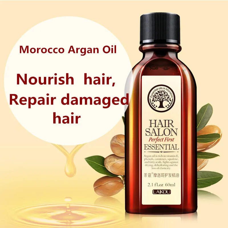 60ml Morocco Argan Oil Nut Hair Care Oil Keratin Repair Treatment Hair Mask Moisturizing Dry Damaged Hair Maintenance 60ml Morocco Argan Oil Nut Hair Care Oil Keratin Repair Treatment Hair Mask Moisturizing Dry Damaged Hair Maintenance