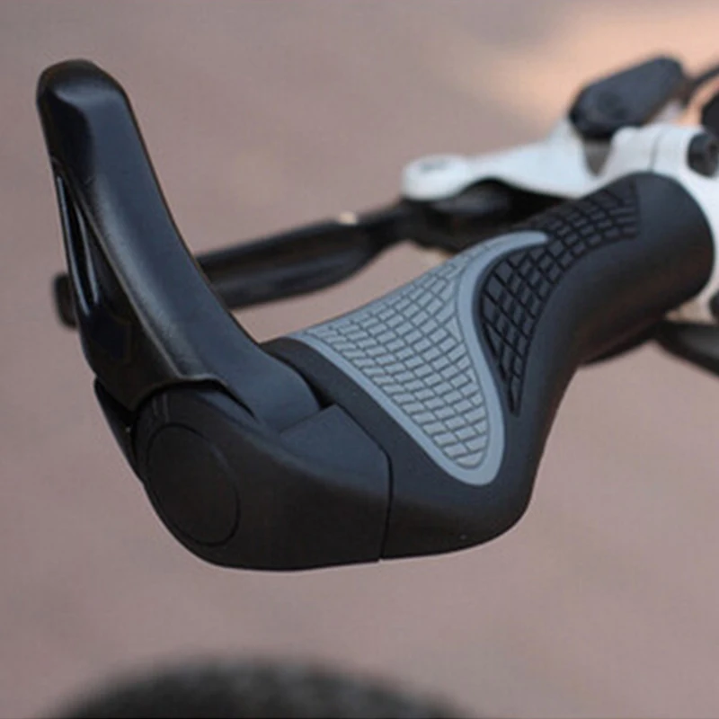 Велосипедный руль MTB велосипедные компоненты бар концы руля резиновые ручки и алюминиевый Баренд ручка бар Эргономичный нажмите на мягкие ручки