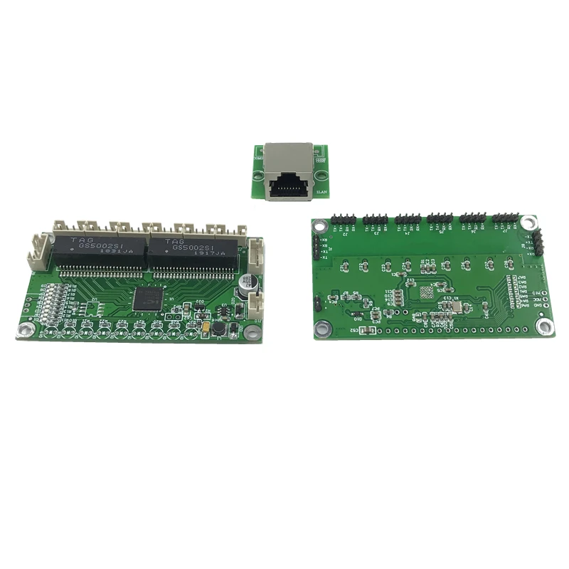 Неуправляемый 3 5 портовый 10/5/8 M промышленный модуль коммутатора Ethernet PCBA плата OEM