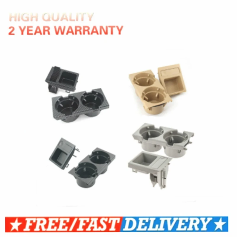 

Автомобильная центральная консоль, подставка для чашки с водой, поднос для монет для Bmw 3 серии E46 318I 320I, двойное отверстие 51168217953 51168248504