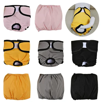 

Pet Dog Physiological Pants For Small Big Dog Puppy Washable Durable Doggie Diapers Underwear Short Diaper Pet Underwear XS-XL