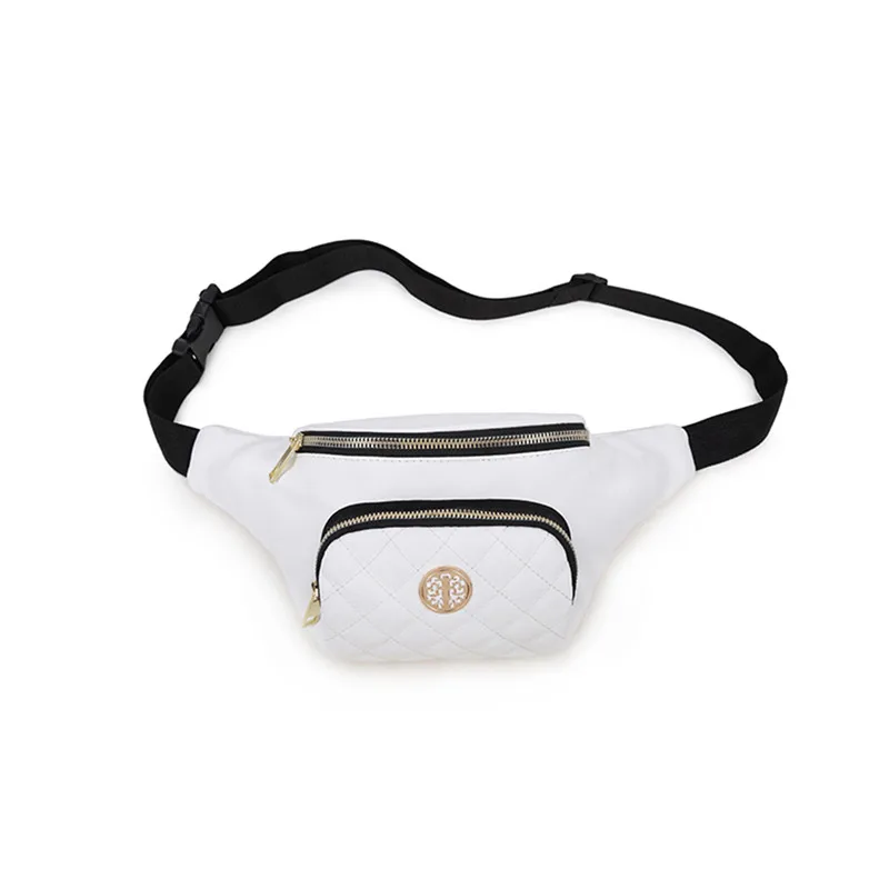 Модная женская поясная сумка на пояс, сумка для путешествий, сумка-бум, хороший кошелек, 4 цвета - Цвет: Белый