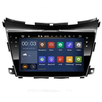 

2 din Car Radio GPS Android 8.0 for Nissan Murano Z52 DVD Player 2015 2016 2017-2019 10.2" Auto Stereo Multimedia 360 Camera RDS