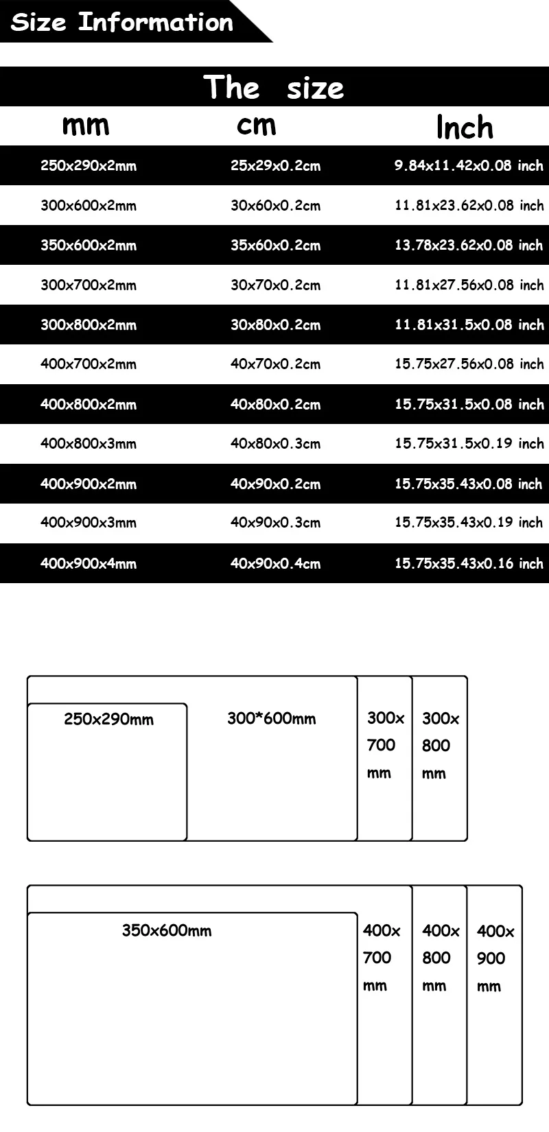 XGZ 600x300 900x400 мм большой игровой коврик для мыши большого размера черный коврик для мыши с блокировкой края ноутбук ПК для CSGO Игры Геймер Компьютерный Аксессуар