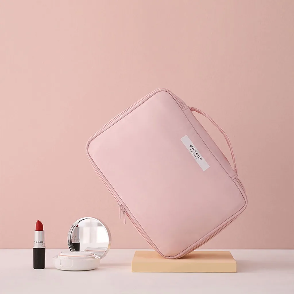 Новая косметичка модная многофункциональная нейлоновая дорожная сумка для хранения косметики для мужчин и женщин портативная Водонепроницаемая моющаяся сумка для хранения