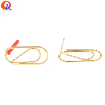 

Cordial Design 100Pcs 12*26MM Jewelry Accessories/Earrings Stud/Soft Pin/Oval Shape/Hand Made/DIY Making/Earring Findings