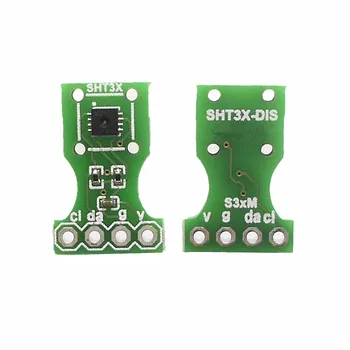 

SHT30-DIS SHT31-DIS Temperature and Humidity Sensor Module 2.54mm pitch Rectangular I2C Communication SHT30 SHT31