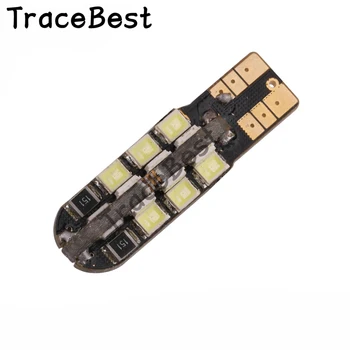 

2pieces White Can bus No Error T10 W5W 24 LED Bulbs 3528 24SMD Driving Car Light High Quality Lamp 12V