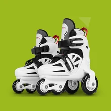 Новые детские милые стабильные слалом параллельные катания на коньках роликовые тормоза мигающая Обувь Регулируемая моющаяся Осенняя защита для девочек