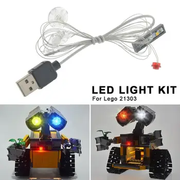 

LED Light Set For Lego 21303 Building Blocks Kits USB Port DIY Luminous Assembled Building Blocks Bricks Model Accessories