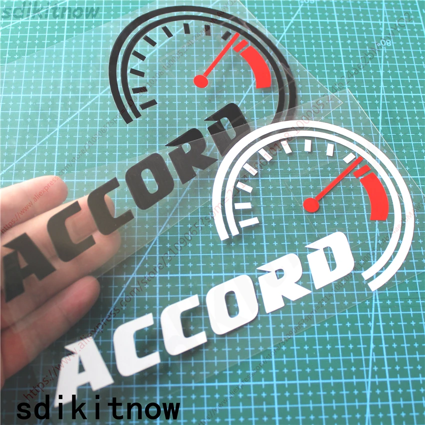 

Car Dash borad Decal Sticker Styling Front Rear windshield Decoration For honda accord 2007 2008 2018 2009 2013 2010 accessories