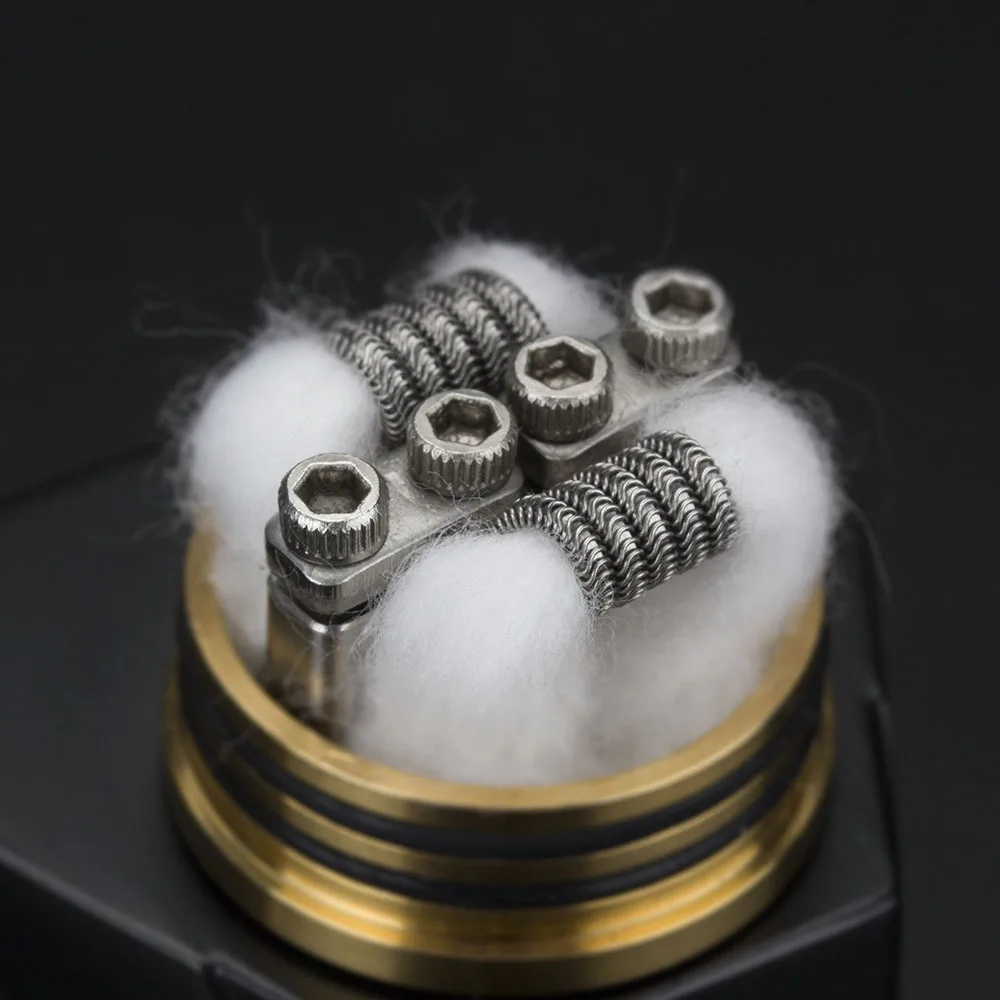 VAMOCE Vape хлопок органический RDA 120 см полоса фитиль ватники для Электронная