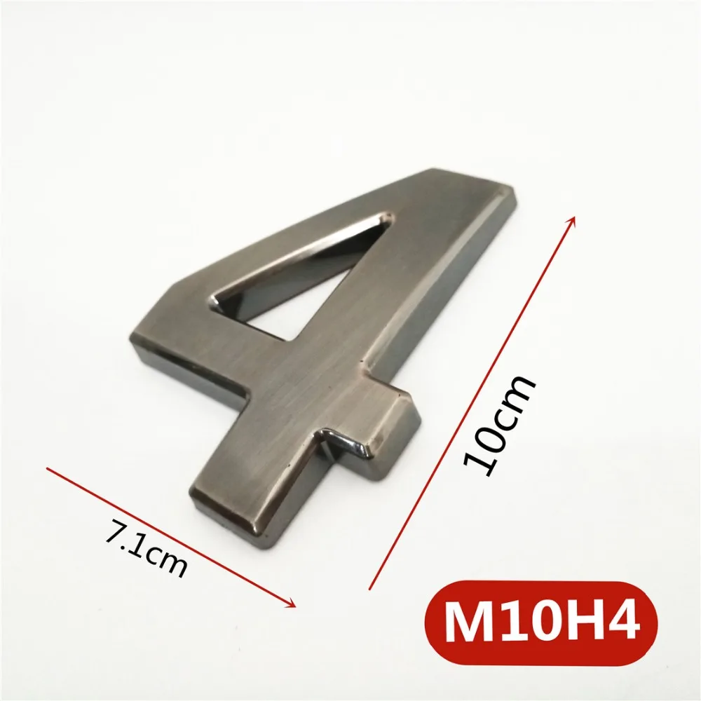 M10H深灰10cm塑料门牌=b选项4