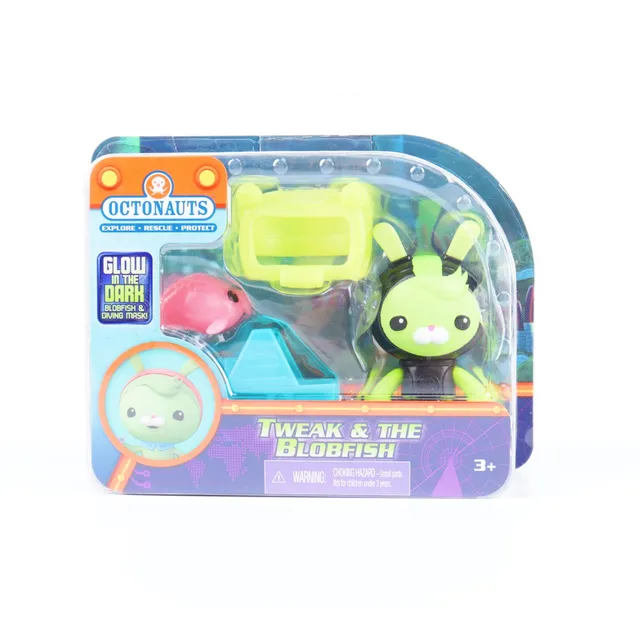 Octonauts 6 Different styles Barnacles Peso Kwazii Tweak Vegimal Gift box Anime Mini Action Figure Model Toys Christmas Gift box