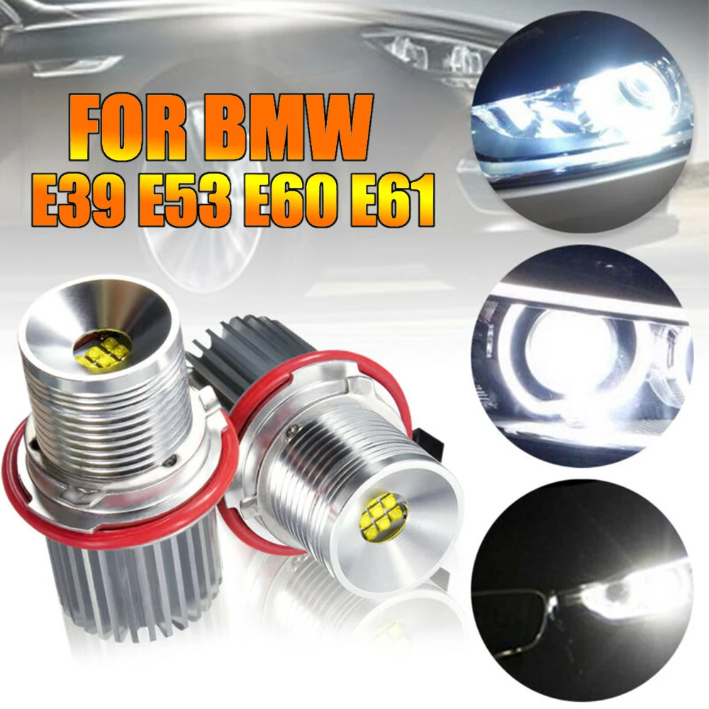 9 V-18 V DC Angel Eye фары 45W 6500 K-7000 K Запчасти Набор Авто супер яркий