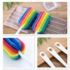 4Pcs Cup Brush Kitchen Cleaning Tool Sponge Brush For Wineglass Bottle Coffe Tea Glass Cup Mug handle Brush wholesale 6