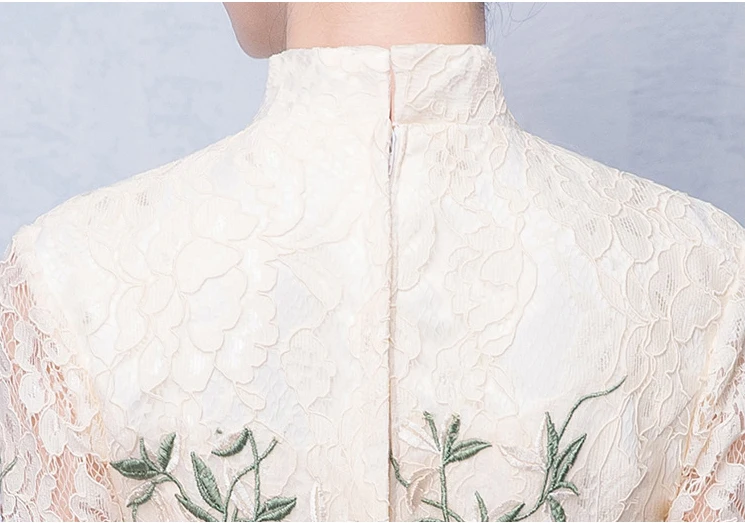 Женское тонкое платье, вечерние, длинные, Cheongsam, свадебное платье, роскошное, сексуальное, свадебное, Qipao, модная одежда в китайском стиле, Vestido