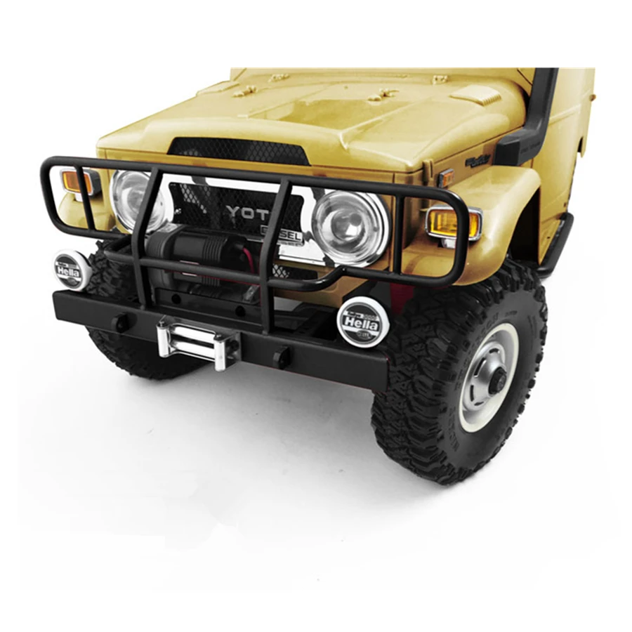 Rc игрушки модель автомобиля металлический RHINO бампер для 1/10 Масштаб дистанционного управления игрушка 4WD gelande II Cruiser/FJ40 аксессуары части