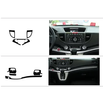 

5D Sticker Interior Glossy Carbon Fiber For Honda CRV 2012-2016 High quality