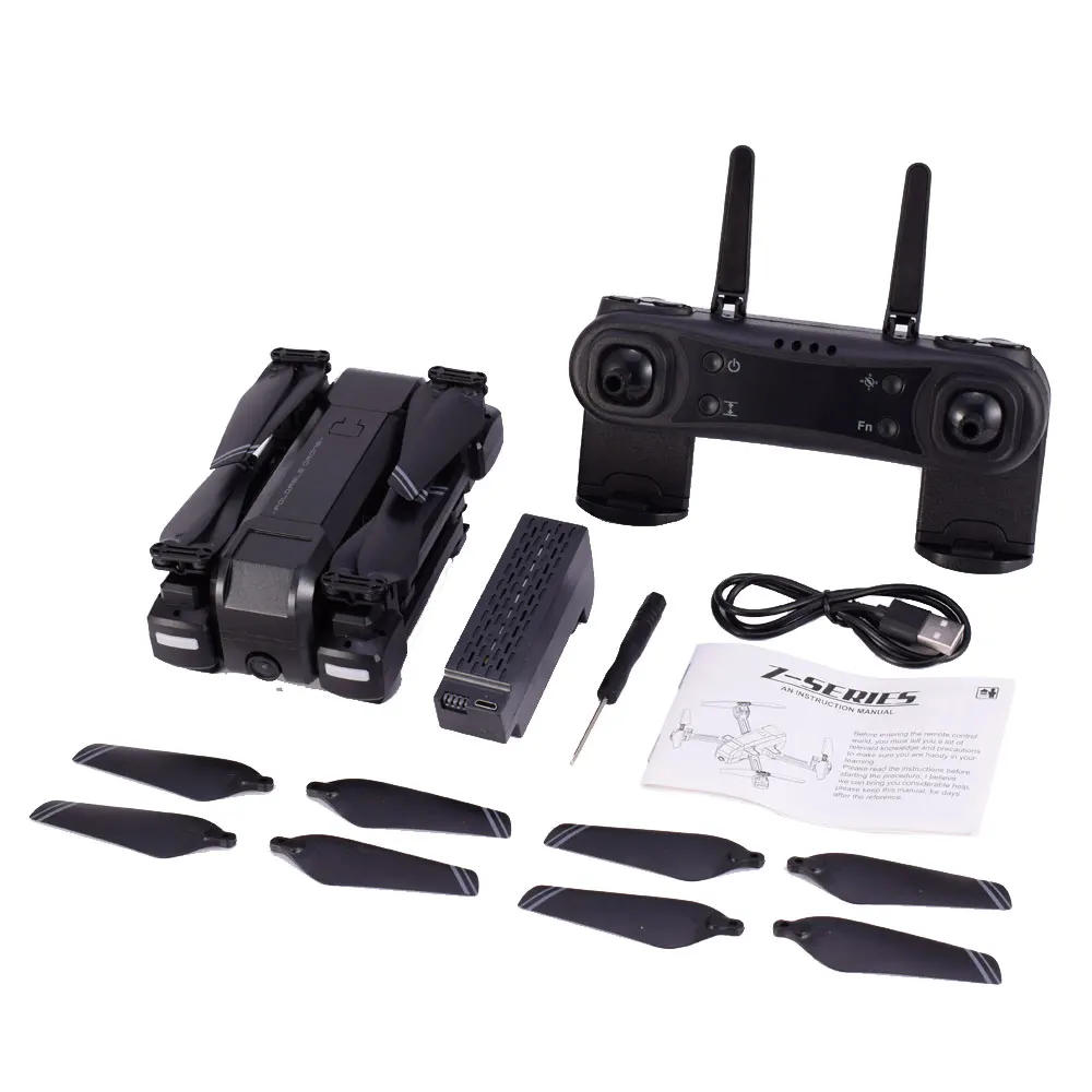KF607 WI-FI FPV RC складной Квадрокоптер WI-FI широкоугольный 4K Камера «Безголовый» режим оптического потока давление, высота над уровнем моря держать Drone