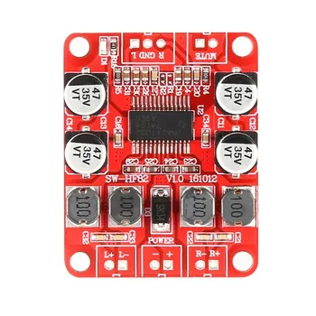 

TPA3110 Power Amplifier Board High Power Digital Power Amplifier Board HF82 Durable 2019 2X15W Two Channel 111*18*133 Piece 45g