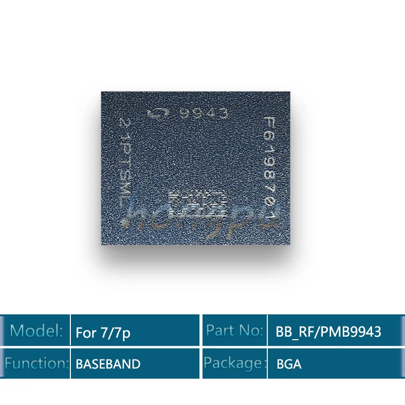 5 шт./лот 9943 BB_RF для iPhone 7/7 Plus baseband системный блок ИК-чип intel версия | Мобильные