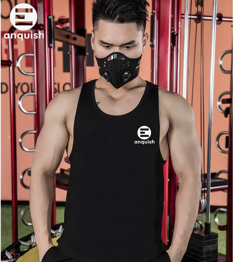 

Summer New Style Pure Cotton Vest Sports Fitness Sleeveless Vest Men's Outdoor Sports I-shaped Vest