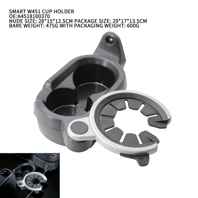 Drink Holder Cup Holder Automotive For Smart Fortwo 451