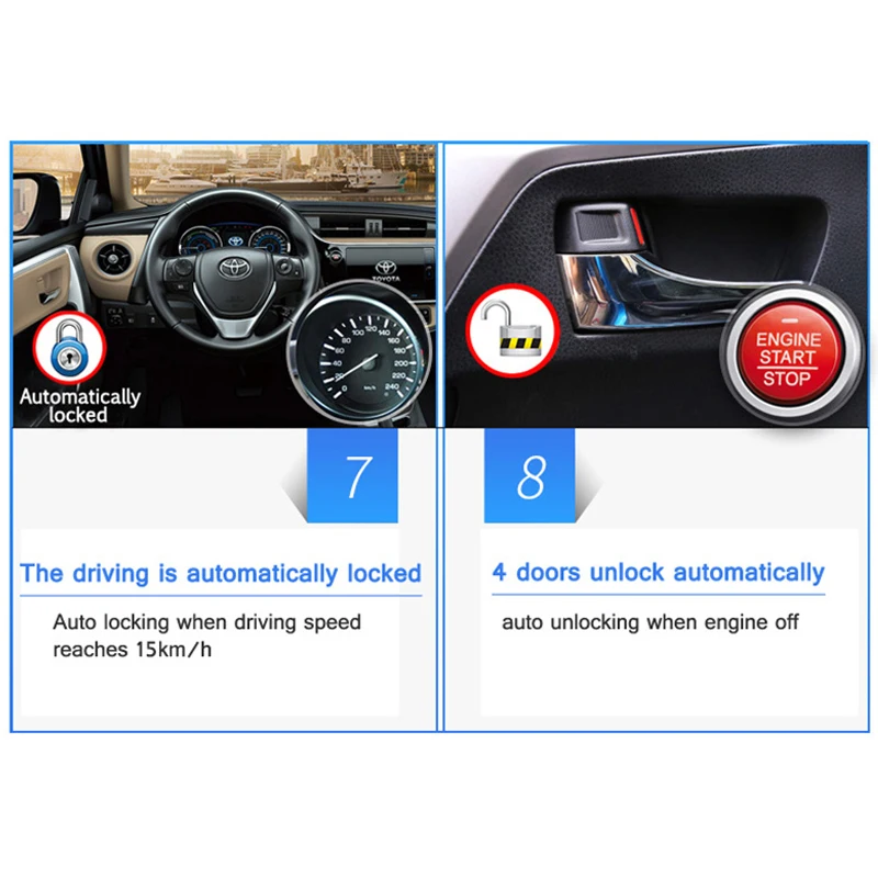 FORYOU ڵ ڵ OBD ÷  ÷ ӵ   4  ġ, Toyota Previa 2007-2019 
