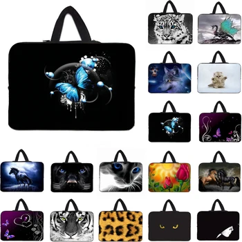 

Hidden Handle Notebook Carry Bag Fasion 10/12/13/14/15/17/11/9.7 inch Laptop Chromebook PC Case For Macbook Pro 13.3 15.4 15.6"