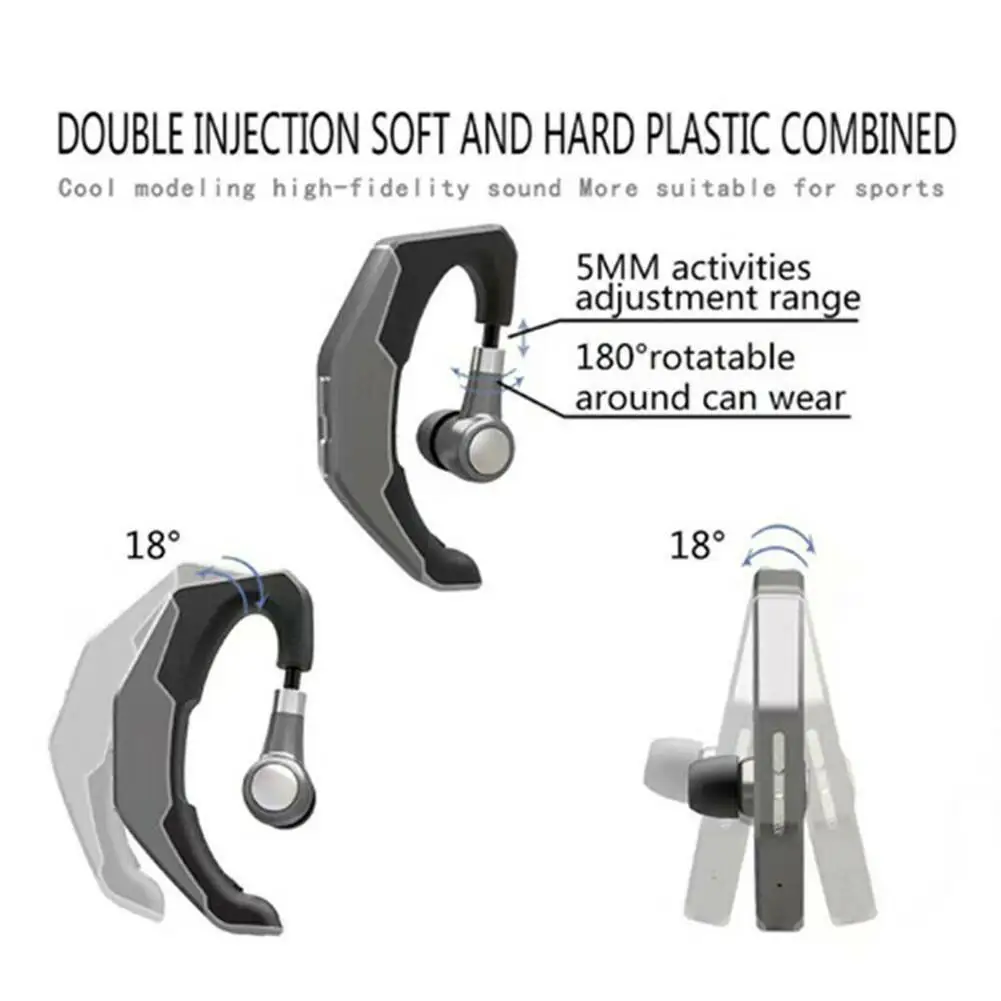 Wireless Bluetooth Headset Stereo Earphone Over Ear Earphone with Microphone for iPhone Samsung S20 S10 S9 S8 Plus LG G7 G6 V40